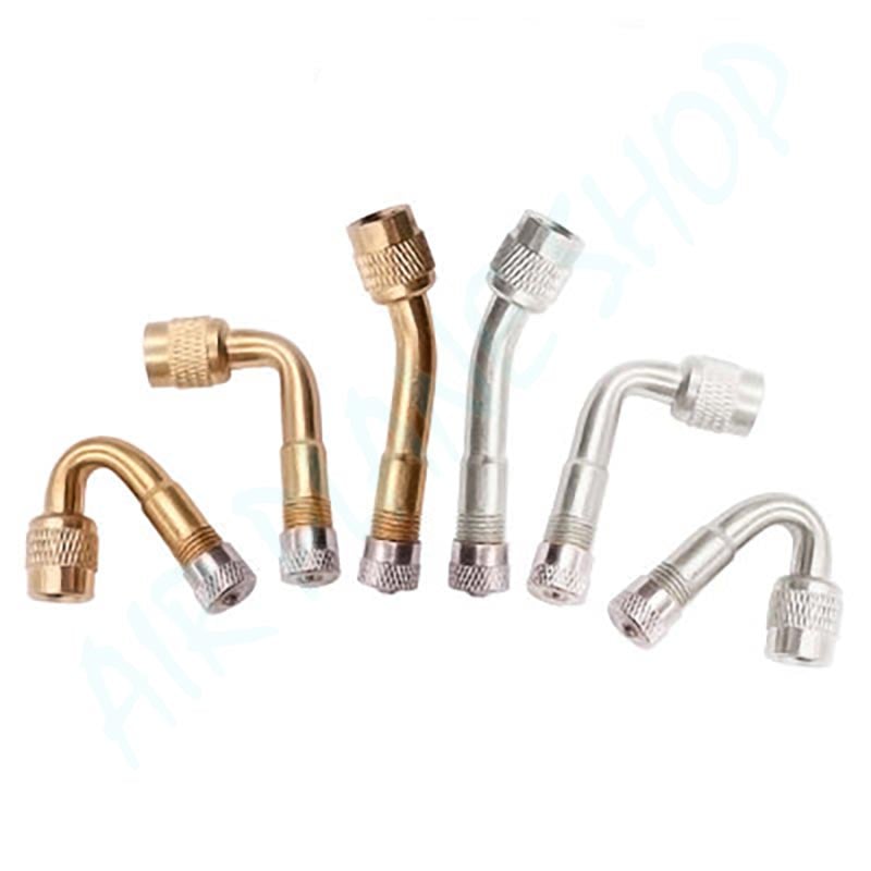 氣嘴轉接 L型氣嘴 美式氣嘴 黃銅氣嘴 機車打氣轉接 腳踏車氣嘴