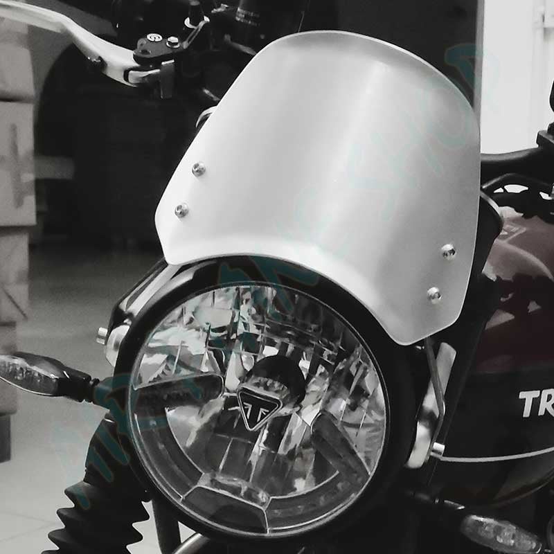 凱旋SCRAMBLER speed street擋風罩 凱旋T100頭罩 streettwin 凱旋改裝