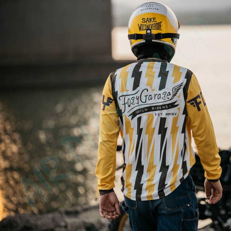 越野防賽車衣 長袖車衣 滑衣 機車衣 摩托車衣 復古車衣