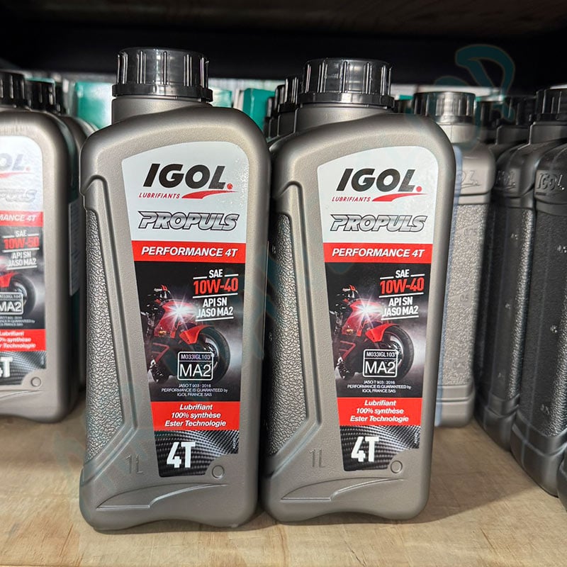 IGOL MA2 10W50 PROPULS PERFORMANCE 4T 10W-40 (100%全合成PAO+酯類機油)