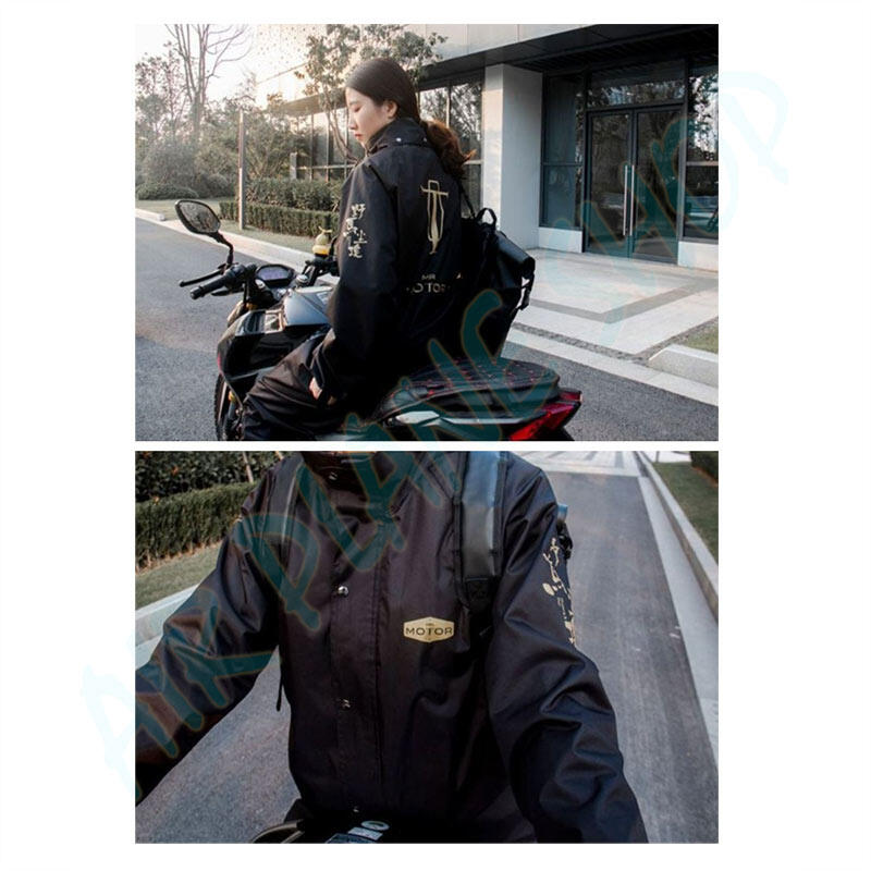 兩截式雨衣 復古擋車  分截式雨衣 防水外套 防水褲