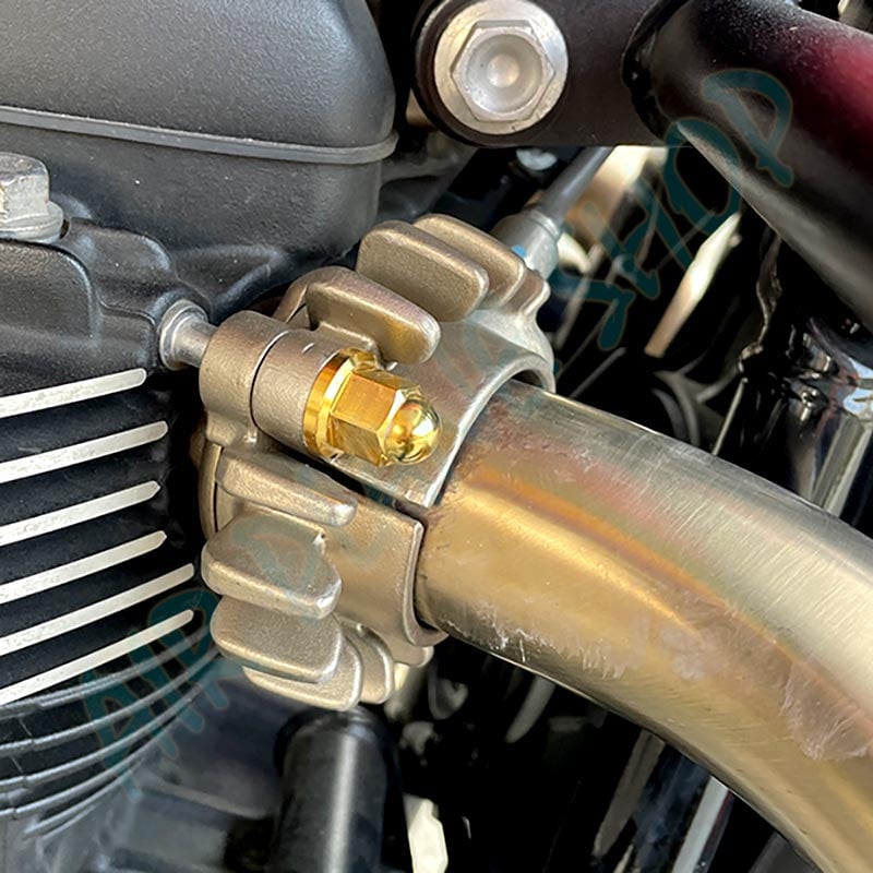 凱旋排氣管鈦合金螺母 t100 t120 bobber streettwin speebtwin scramble