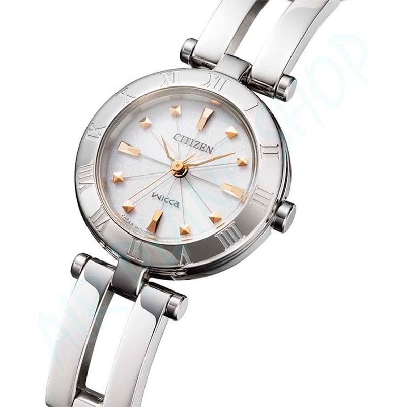 星辰CITIZEN 復古女錶 白面盤 圓錶 小錶徑 NA15-1572C