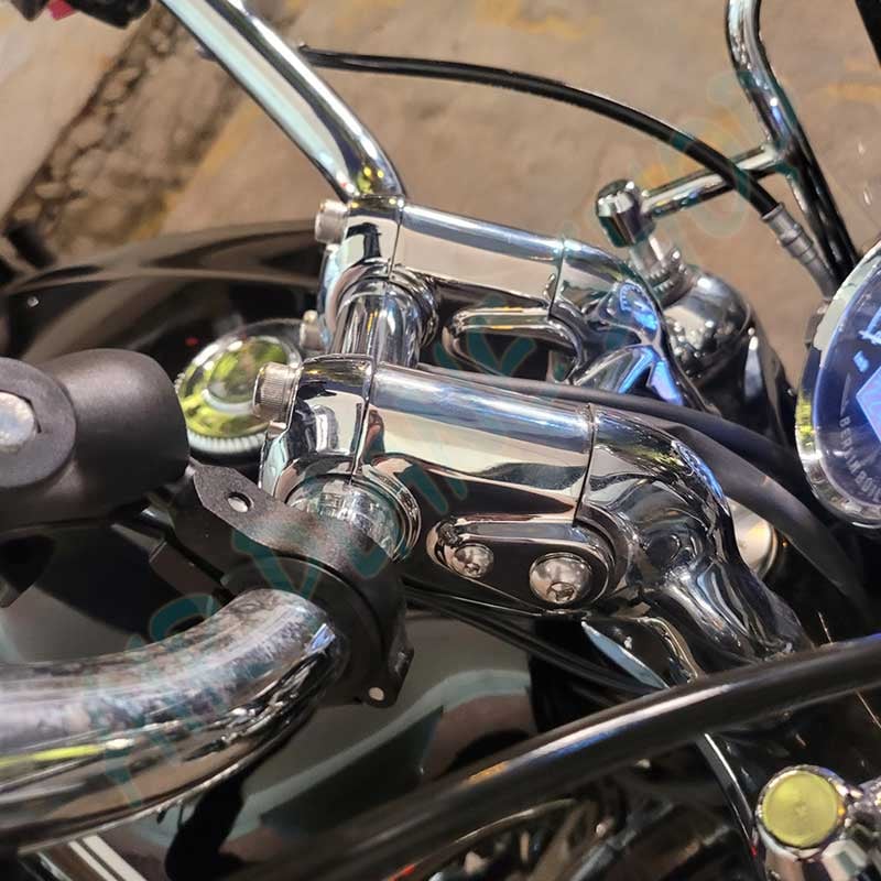 R18增高 R18手把加高座 BMWR18改装 R18握把加高把手