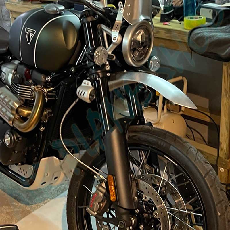 凱旋SCRAMBLER1200擋泥板 凱旋SCRAMBLER1200土除  凱旋擋泥板  triumph xe/xc