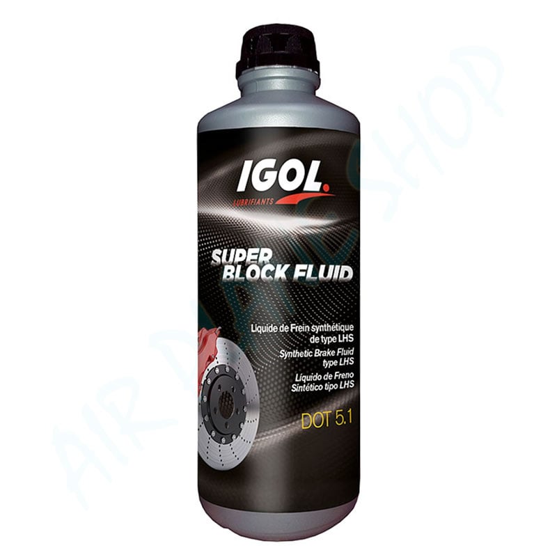 法國 IGOL SUPER BLOCK FLUID 高科技煞車專用油 DOT5.1