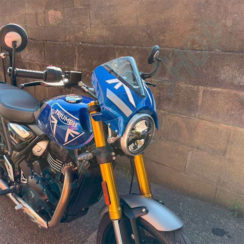 speed400擋風罩 speed400風擋子彈頭