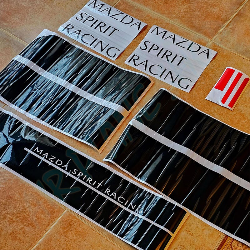 MX-5拉花貼紙 MX5MSR車貼 12R CUP