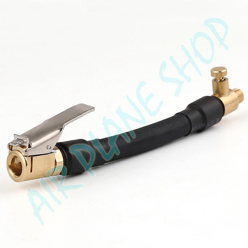 快速 充氣 打氣 延長轉接頭 小米 米其林 打氣機 螺紋 夾式