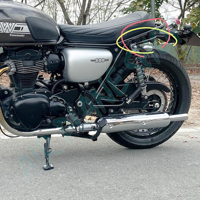 W800雙邊扶手 w800扶手 w800後扶手KAWASAKI w800把手
