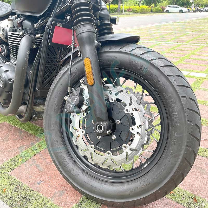 凱旋310mm浮動碟盤 T120浪花碟盤 T100碟盤  Streettwin Speedtwin bobber碟盤