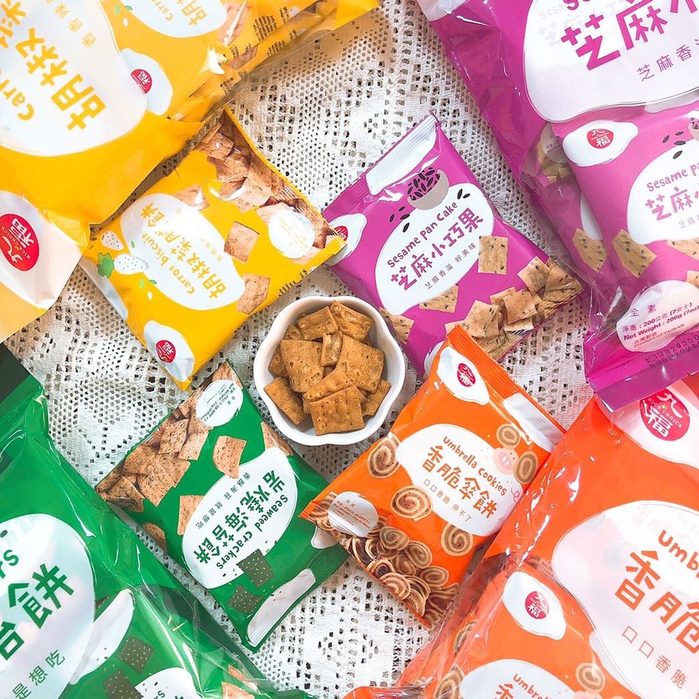 九福量販包系列/4種口味(全素)