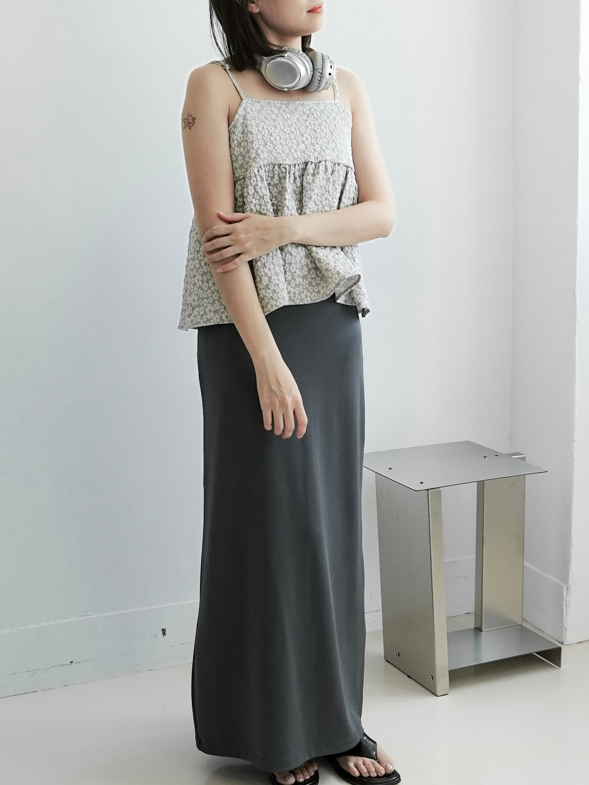 H18 A字版修身半身裙