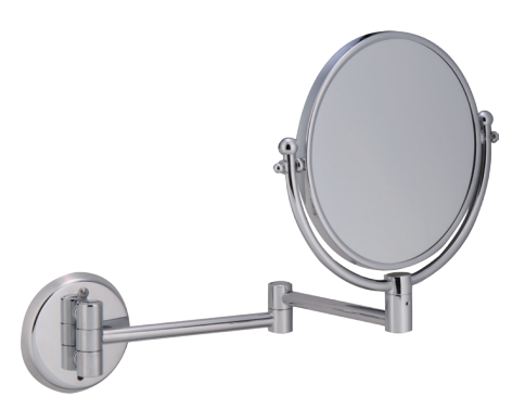 銅伸縮修面鏡 73501