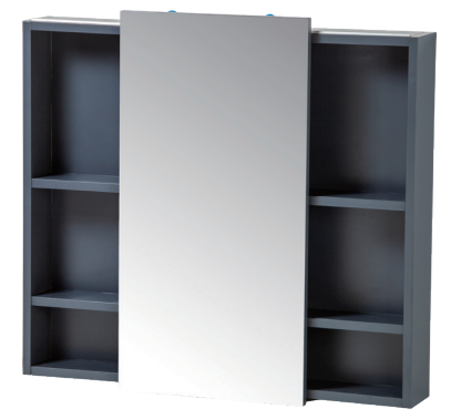 鏡箱吊櫃 81618 火山灰