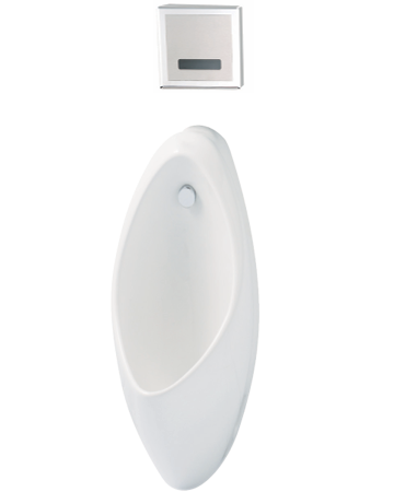 掛壁式小便斗16502A (背進水)