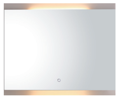 LED 觸控照明防霧鏡 73118