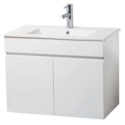 單元瓷盆浴櫃組25104-80(斜把)