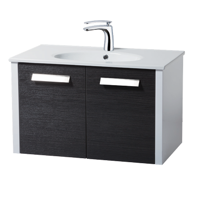 單元瓷盆浴櫃組25113-80(鋁把)