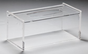 抽取式壓克力衛生紙盒-透明 5mm 72019
