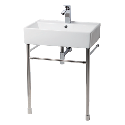 瓷盆不銹鋼腳架組 29403