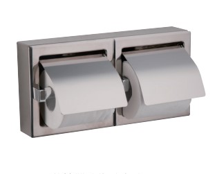 附蓋雙捲衛生紙架 79092