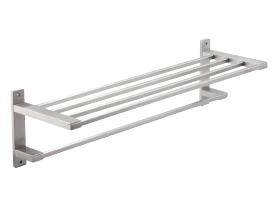 不鏽鋼雙層毛巾架 79523
