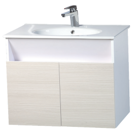 單元瓷盆浴櫃組25119-75 開放櫃