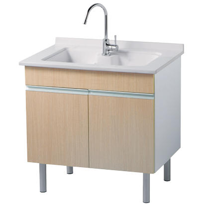 人造石洗衣槽台浴櫃組 89002