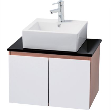 立體盆雙門浴櫃組 23159