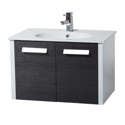 單元瓷盆浴櫃組25113-75(鋁把)