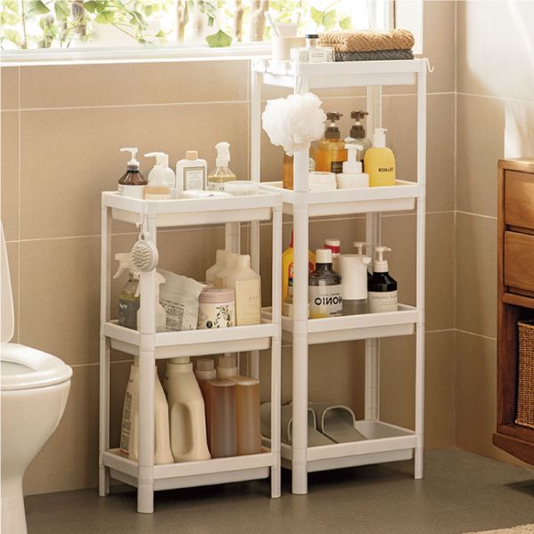 無印風多層置物架(限宅配) 加厚款 置物架 廚房 落地 臥室 多層 嬰兒 浴室 收納 儲物架