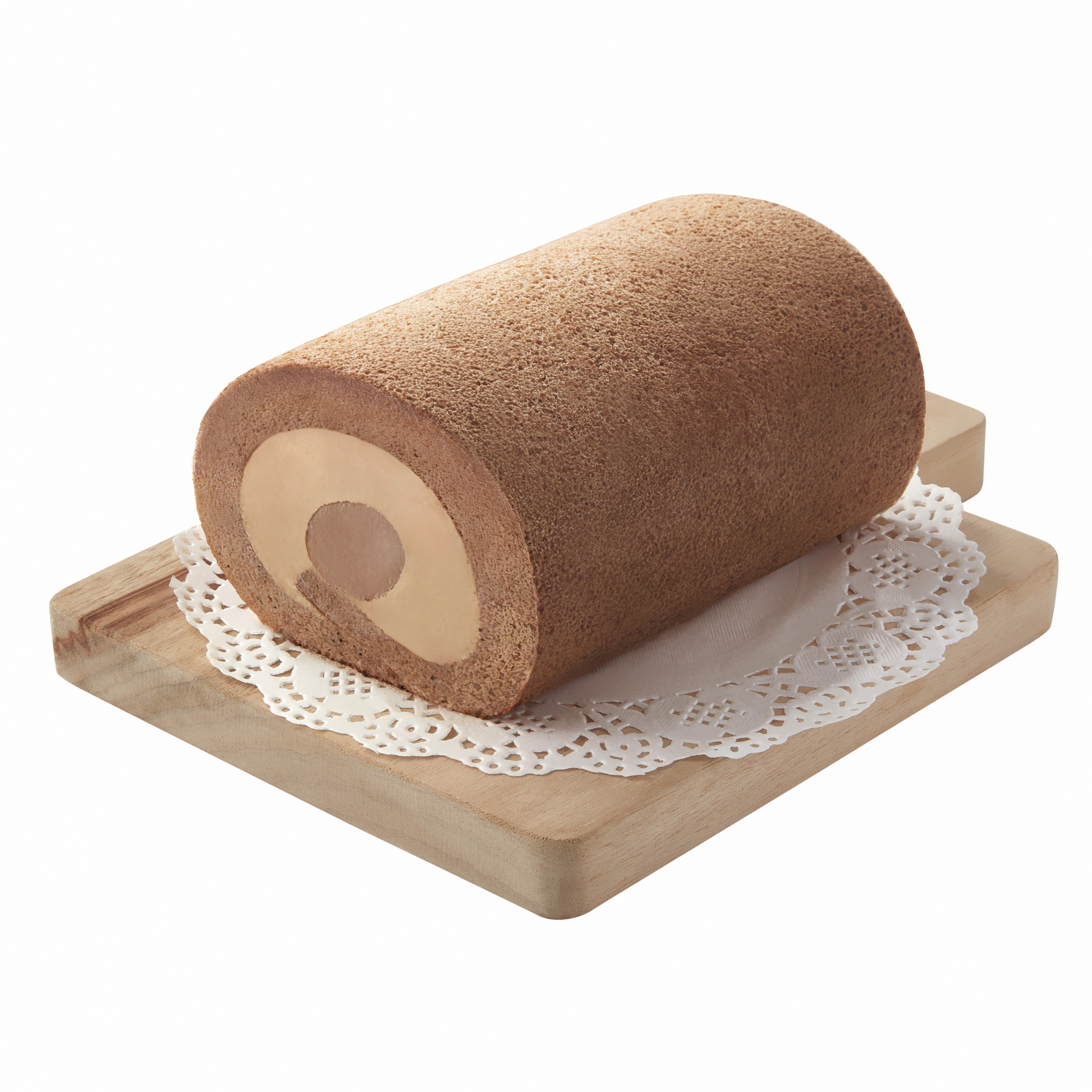 雙重朱古力北海道生乳蛋糕捲 (原條) Double Chocolate Hokkaido Fresh Cream Roll Cake (Whole)