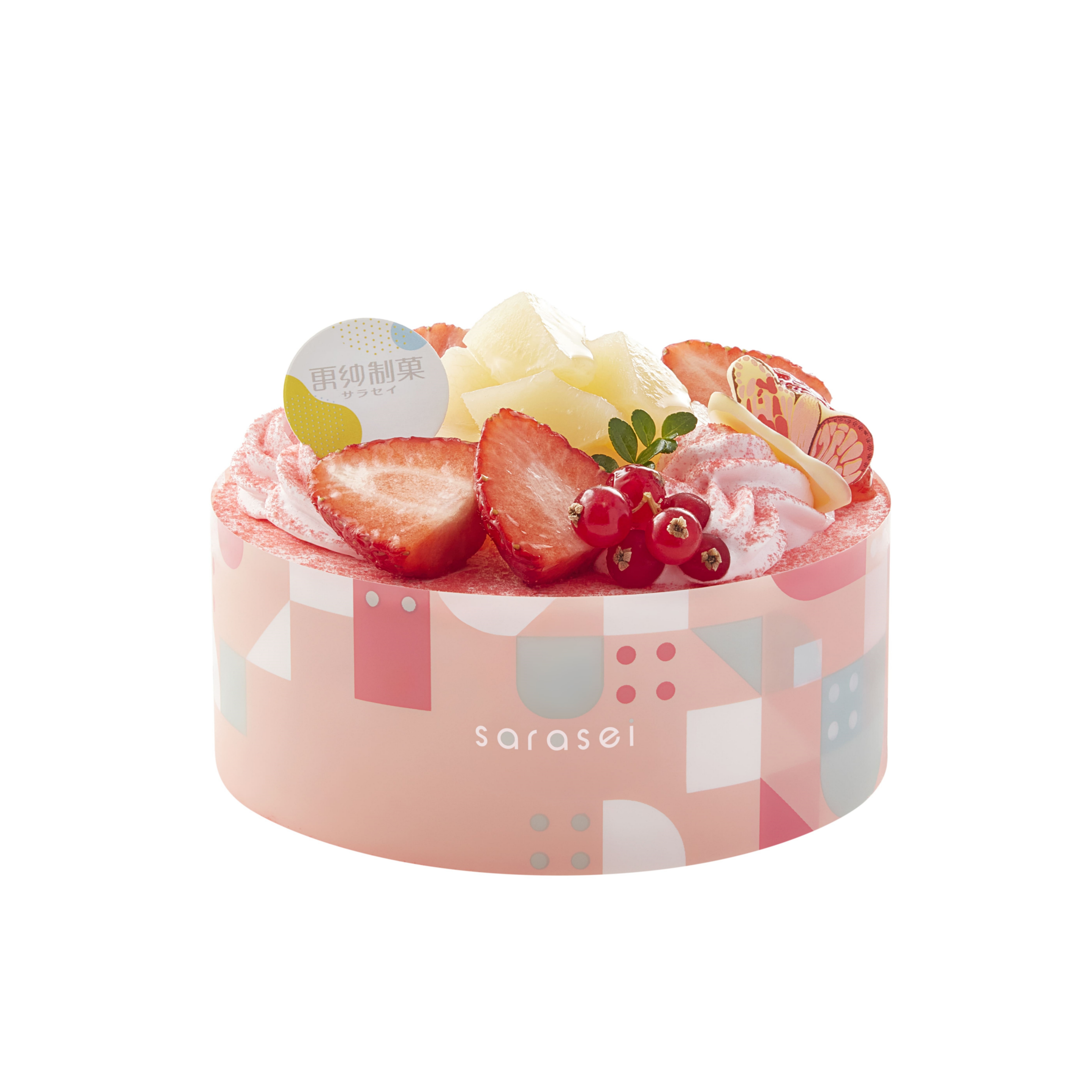 白桃烏龍茶慕絲蛋糕 White Peach & Oolong Tea Mousse Cake