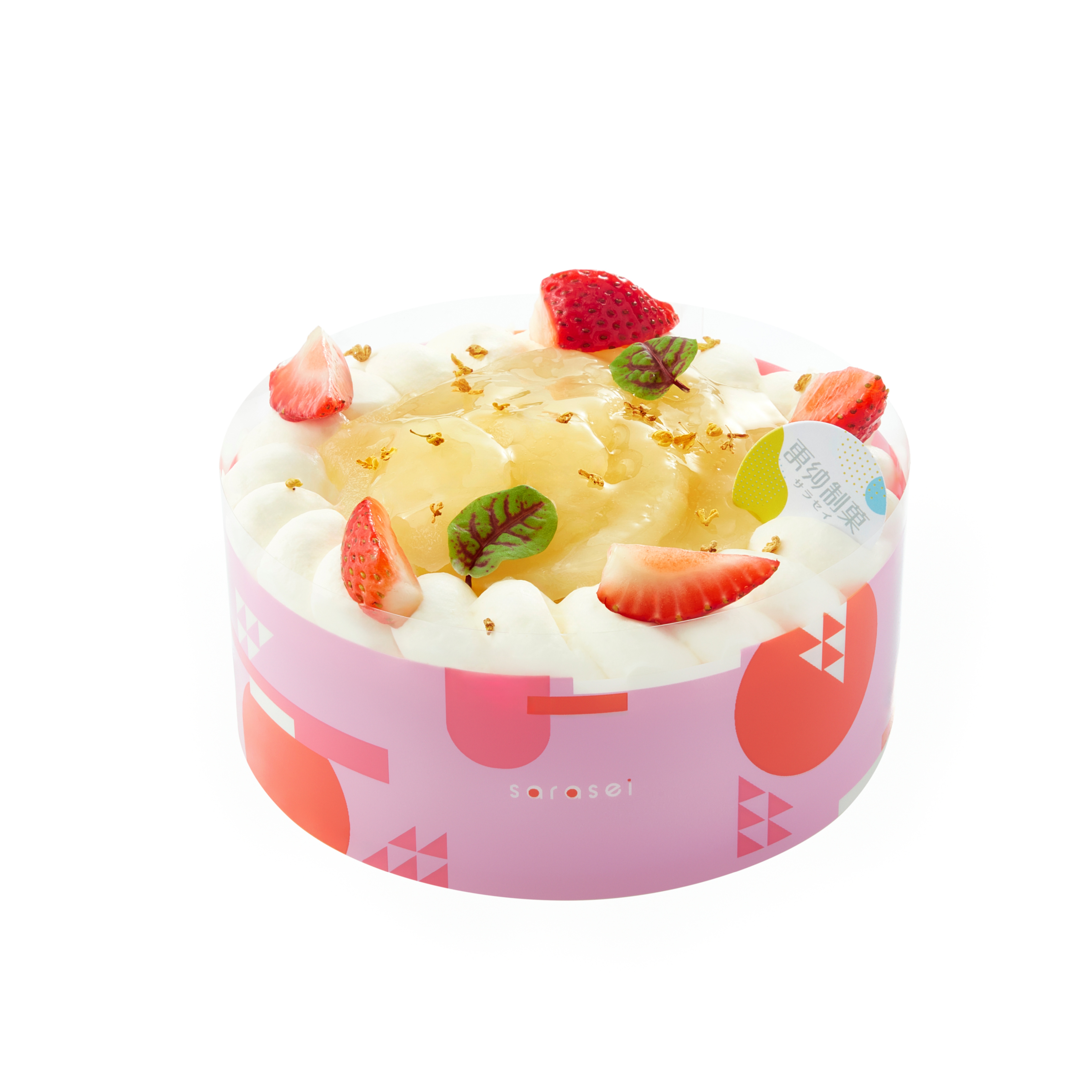 日本梨桂花紅茶慕絲蛋糕 Pear, Osmanthus & Black Tea Mousse Cake