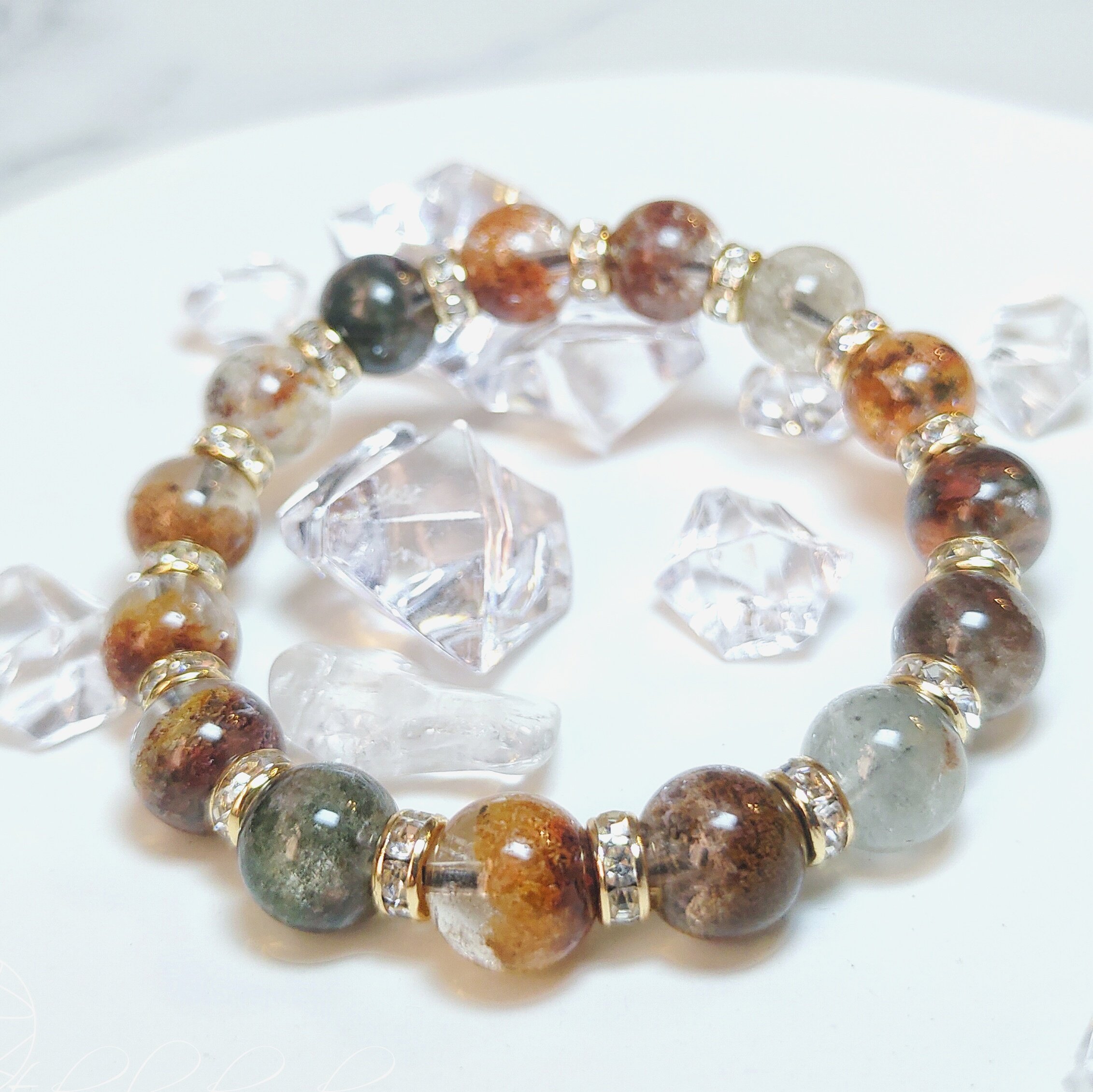 【四季幽靈聚寶盆】 半盆+鋯石氣質款 正財偏財貴人正能量