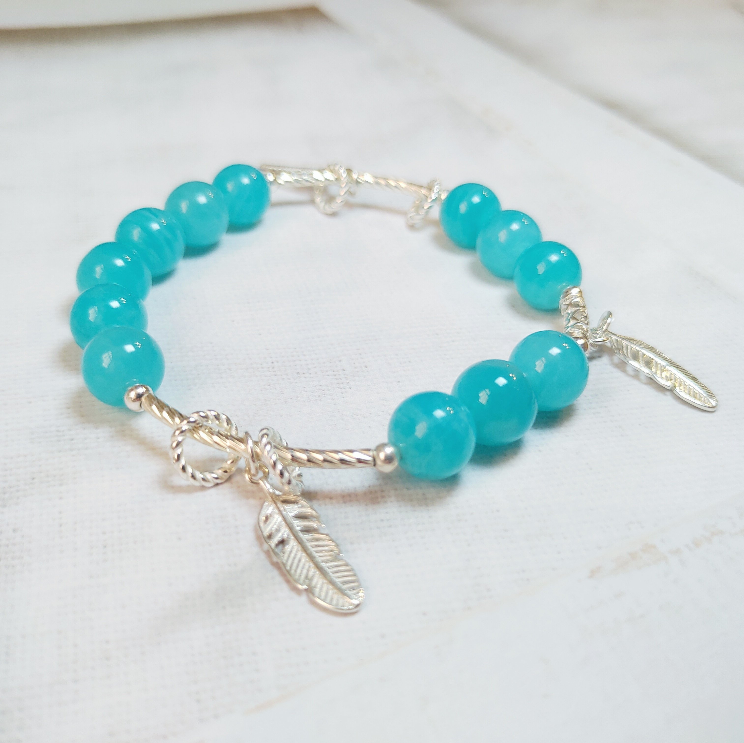 【補夢網 青鳥希望之鍊】天河石 / 珠貝