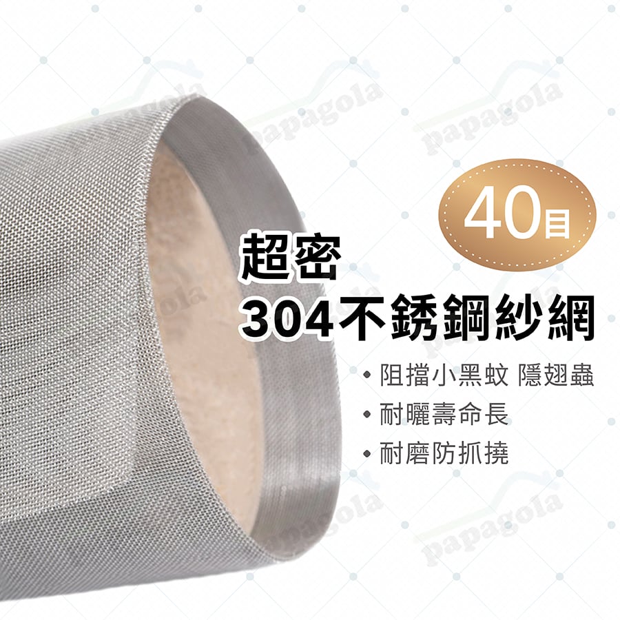 40目不鏽鋼紗網 防小黑蚊 防寵物抓咬耐磨