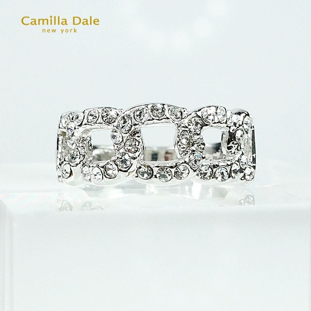 Camilla Dale 晶鏈水晶戒指 韓製