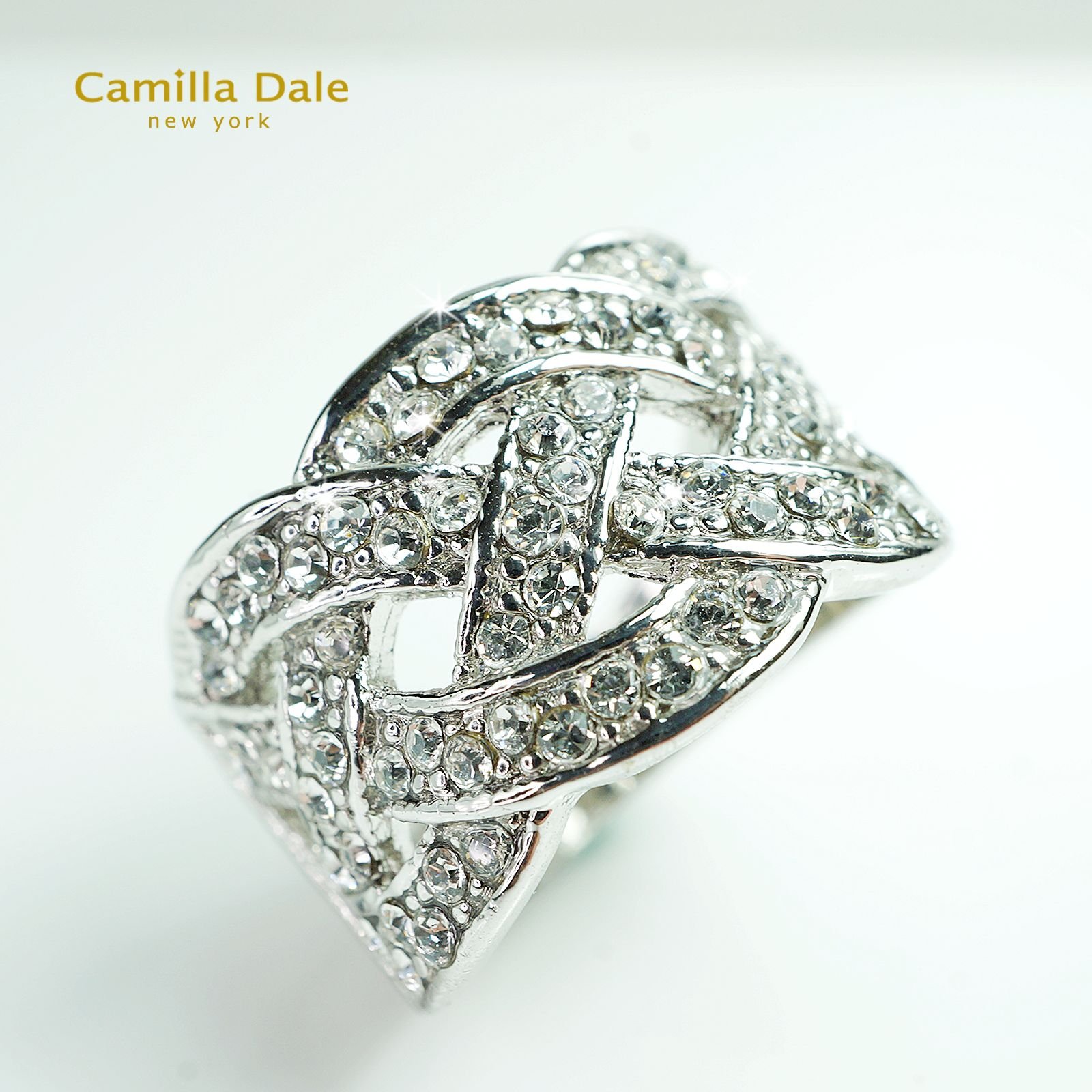 CamillaDale 梵克斯水晶交織戒指