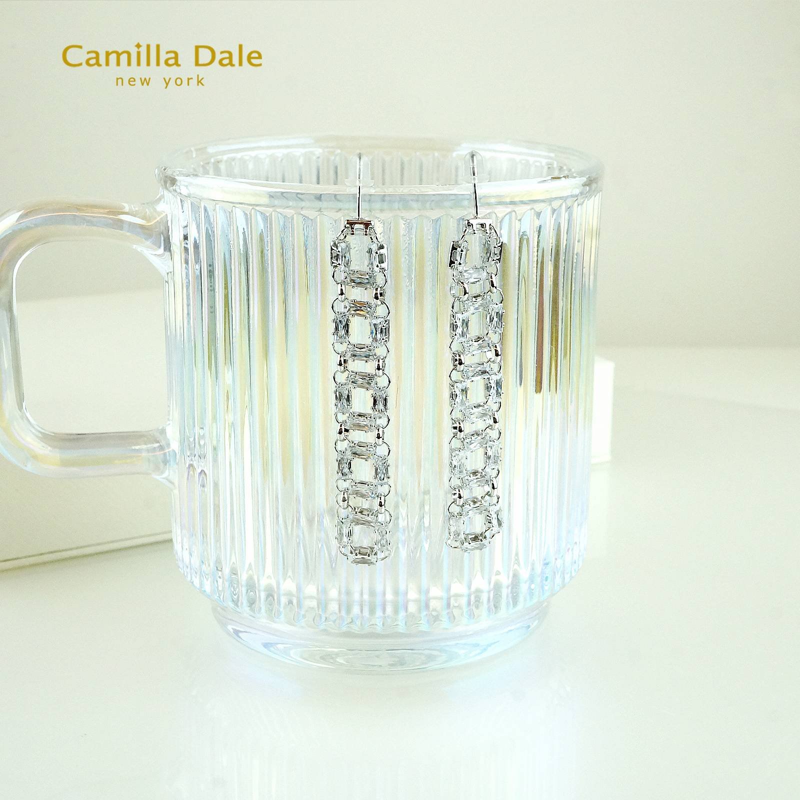 Camilla Dale 天使的階梯長形耳環