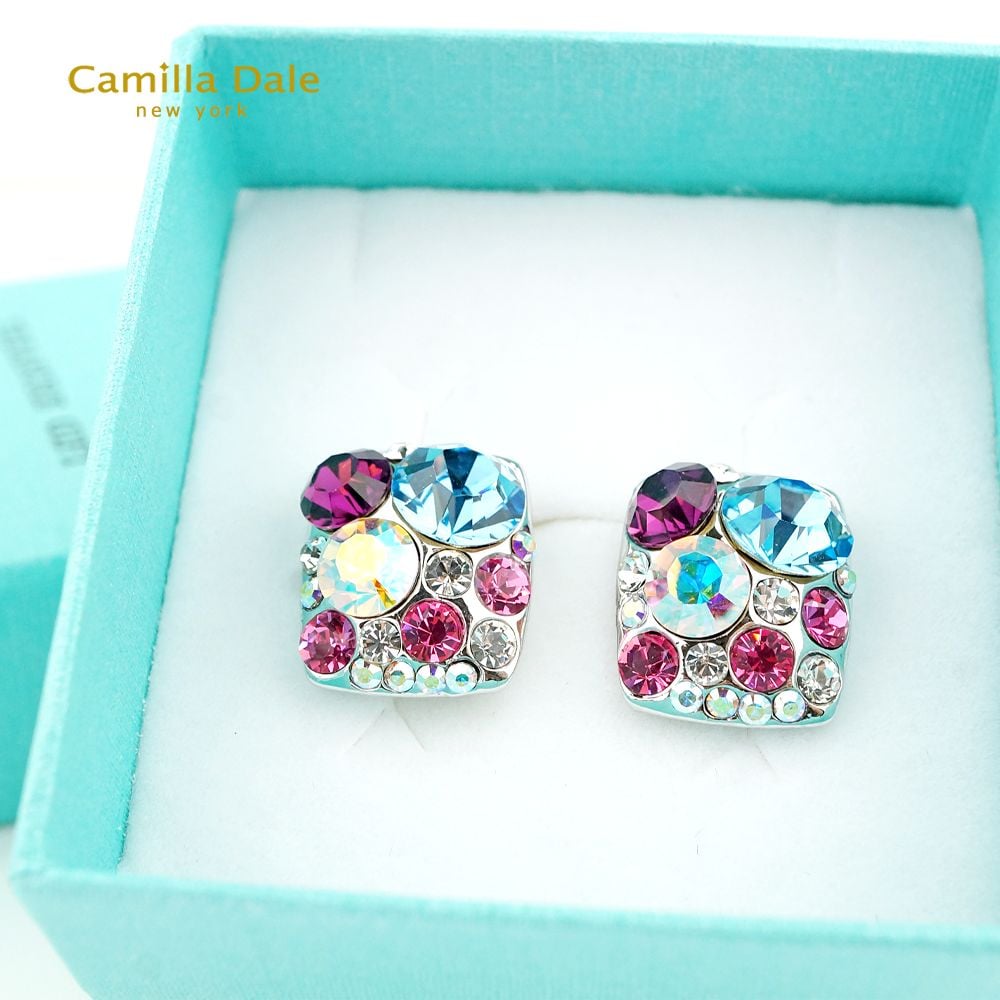 CamillaDale 日光長島紫水晶耳環