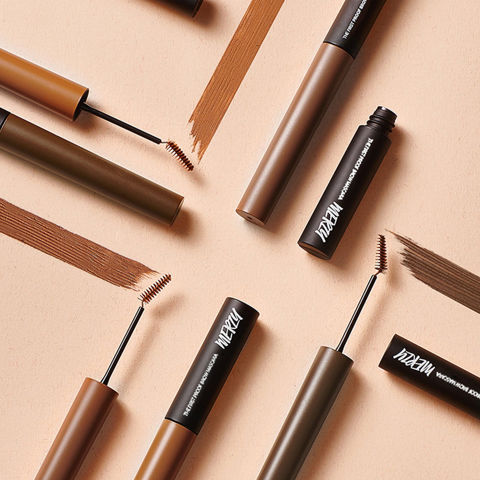 韓國MERZY染眉膏 修眉膏 3.5g * 2支入 The first proof brow mascara