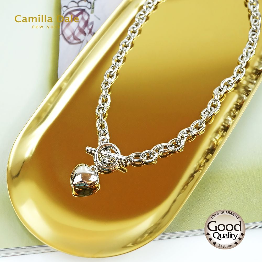CamillaDale情有獨鍾頸鍊短鍊項鍊(韓製)