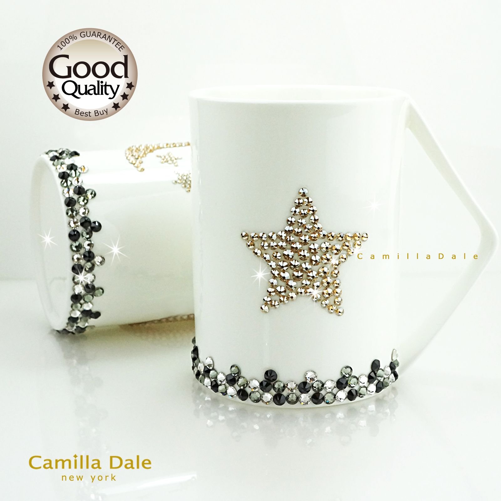 CamillaDale光芒水晶馬克杯【預購】手工訂製