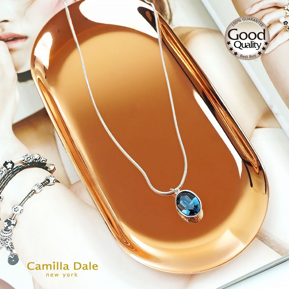 CamillaDale 蒙大拿藍水晶項鍊