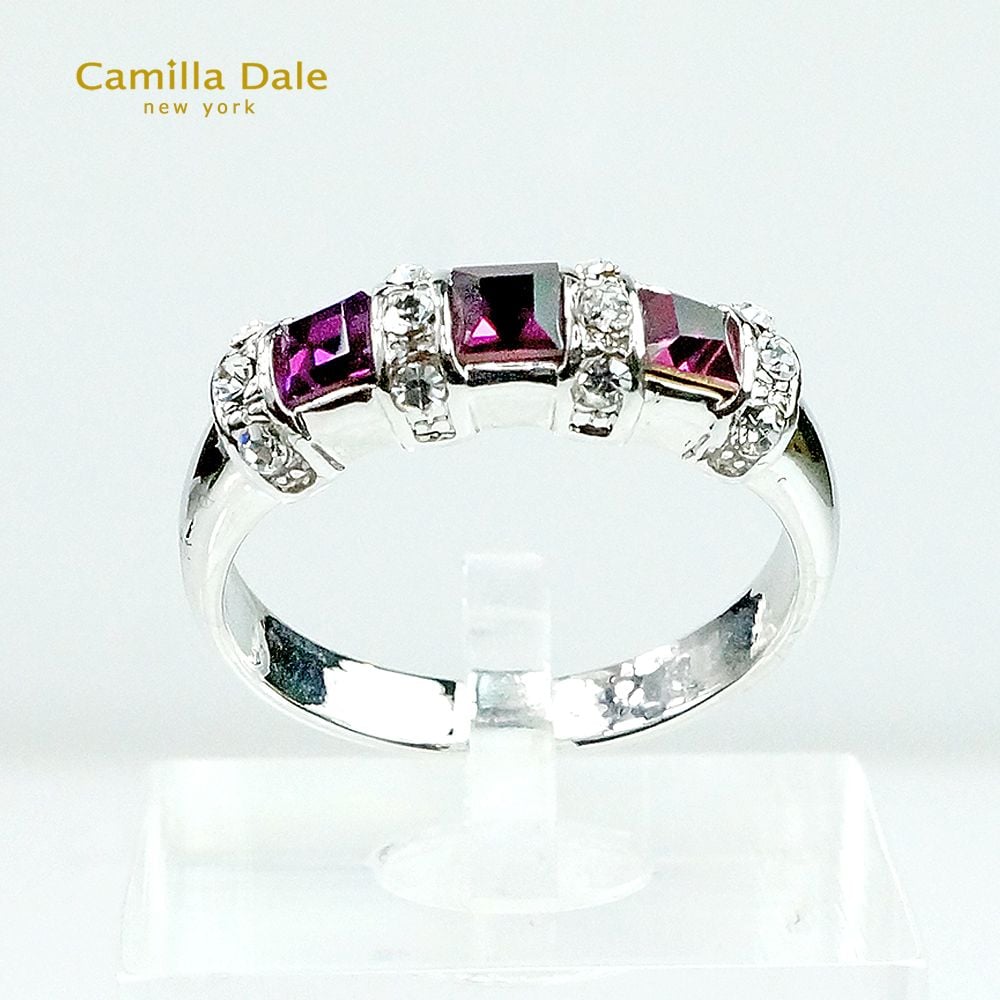 Camilla Dale 紫芳諾水鑽戒指 韓製