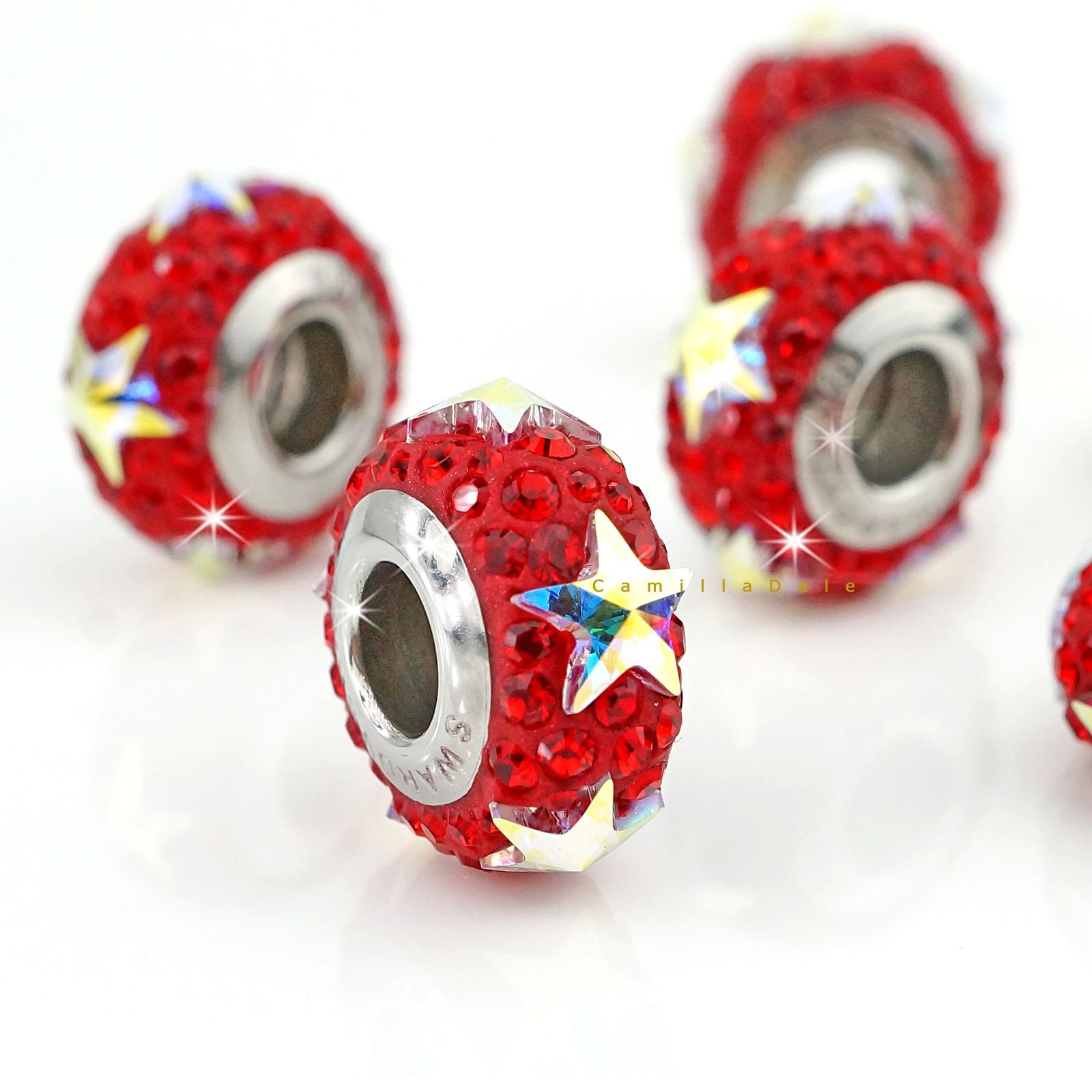 CrystalDIY奧地利水晶SW密鑲串珠81702 STAR星星 兩色可選