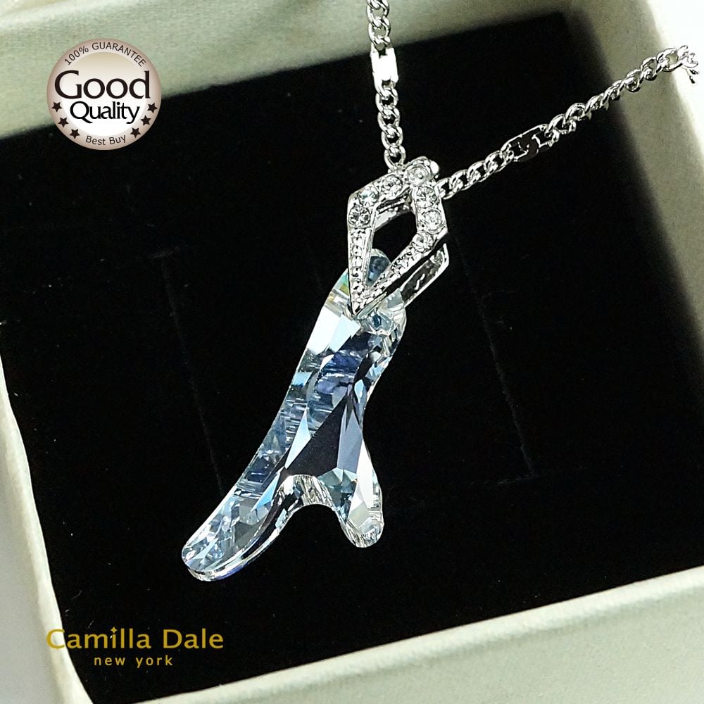 CamillaDale 許願骨水晶項鍊(霧月光)