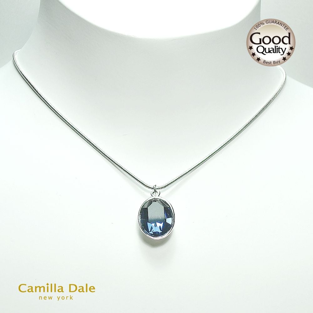 CamillaDale 蒙大拿藍水晶項鍊
